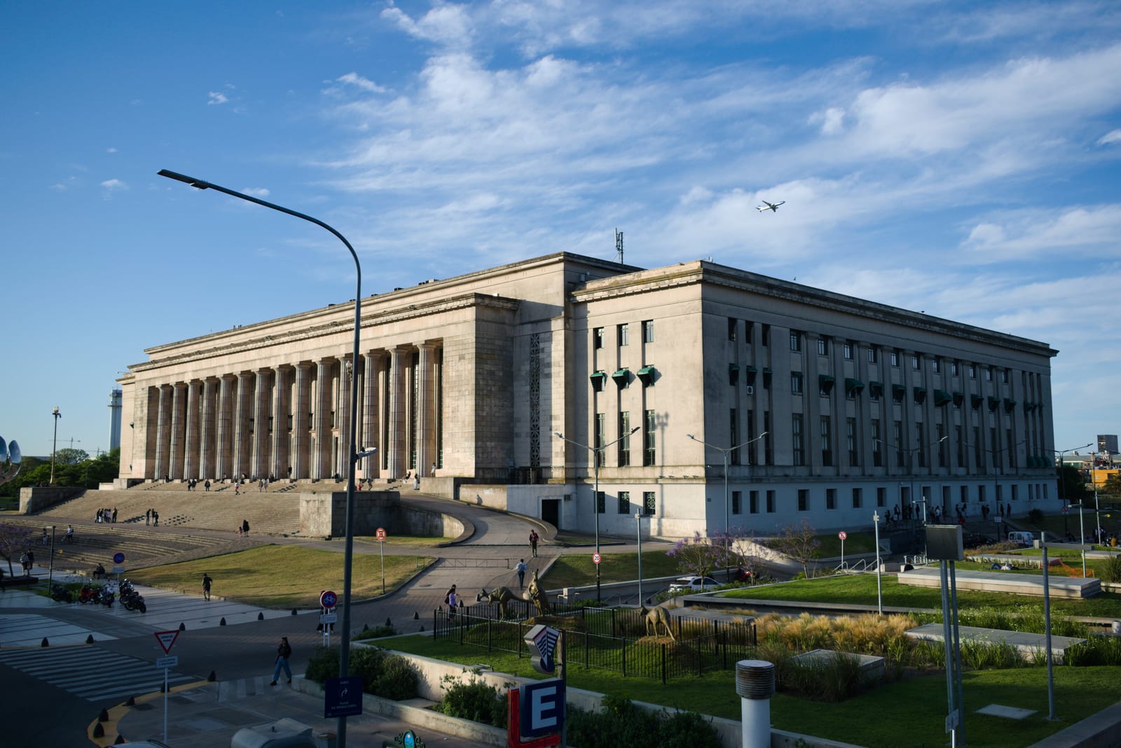 View of the Law School of Buenos Aires University